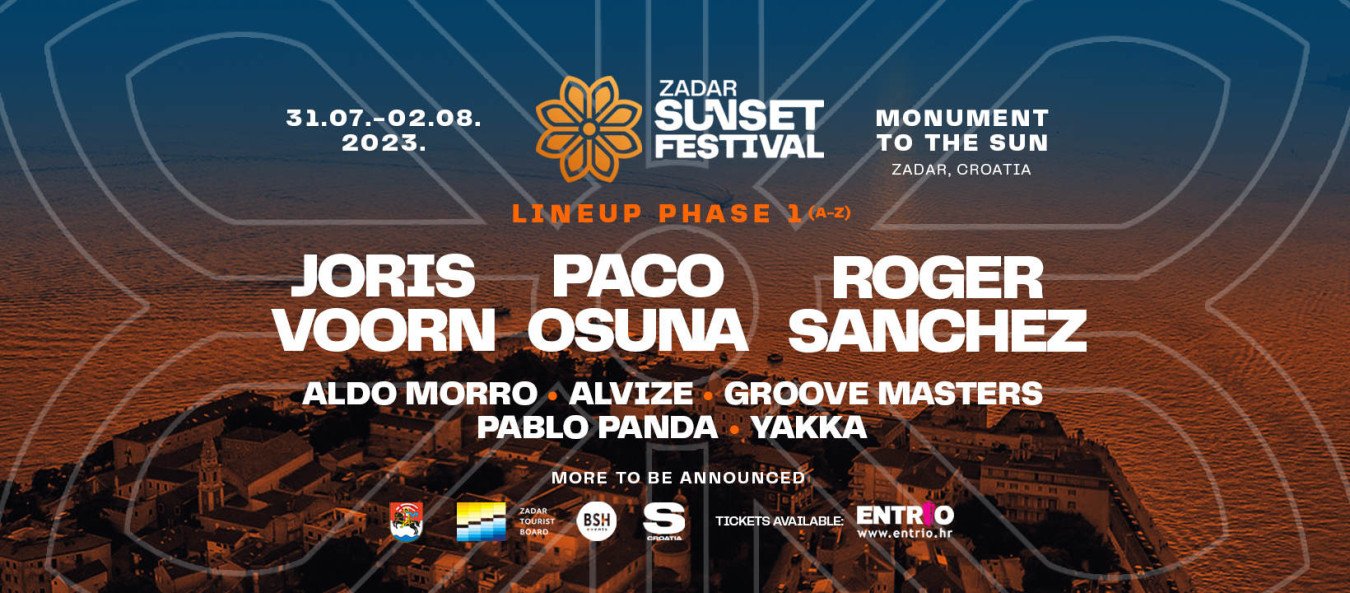 Zadar Sunset Festival 2023 | Uniline