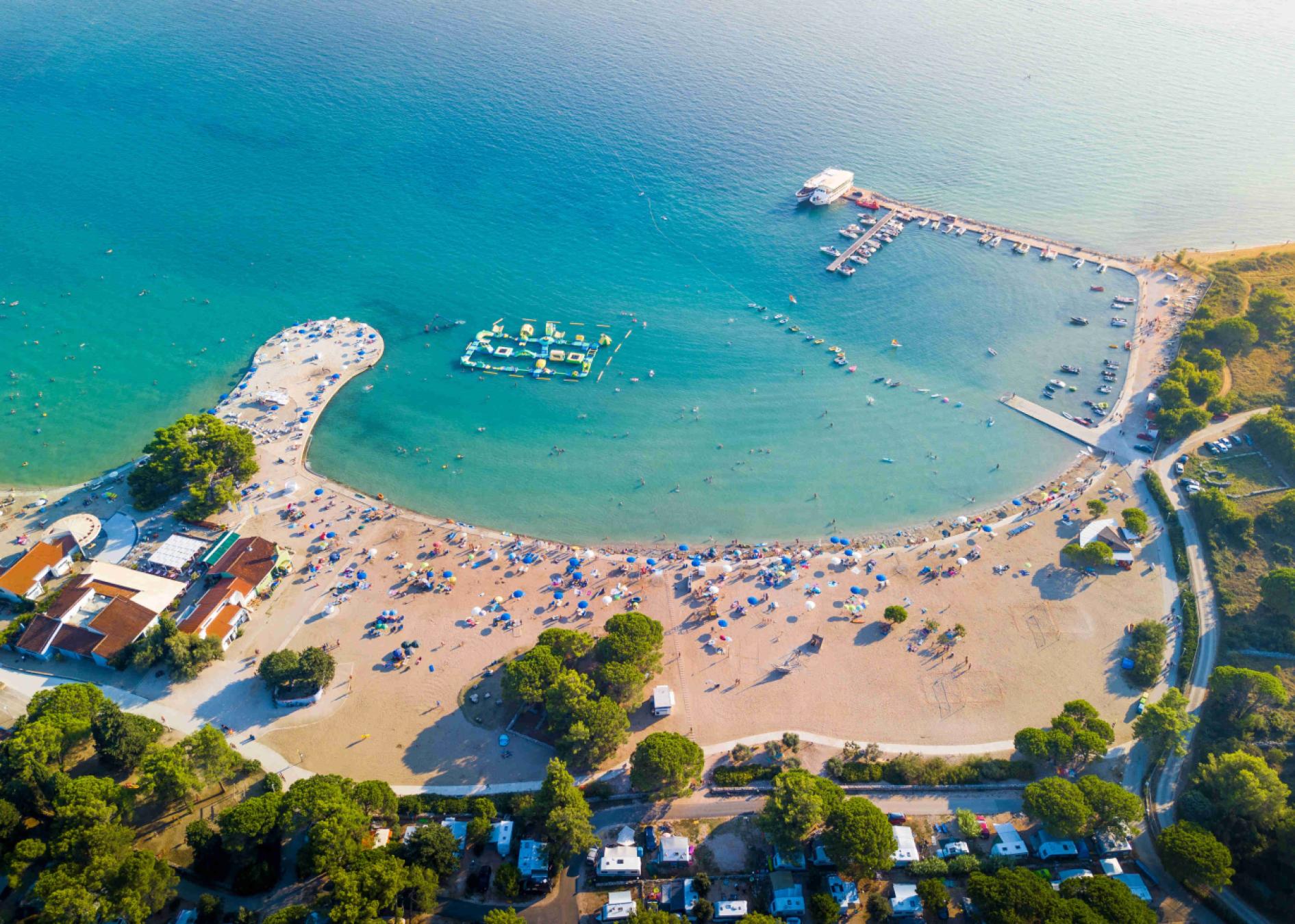 Zaton Beach in Croatia